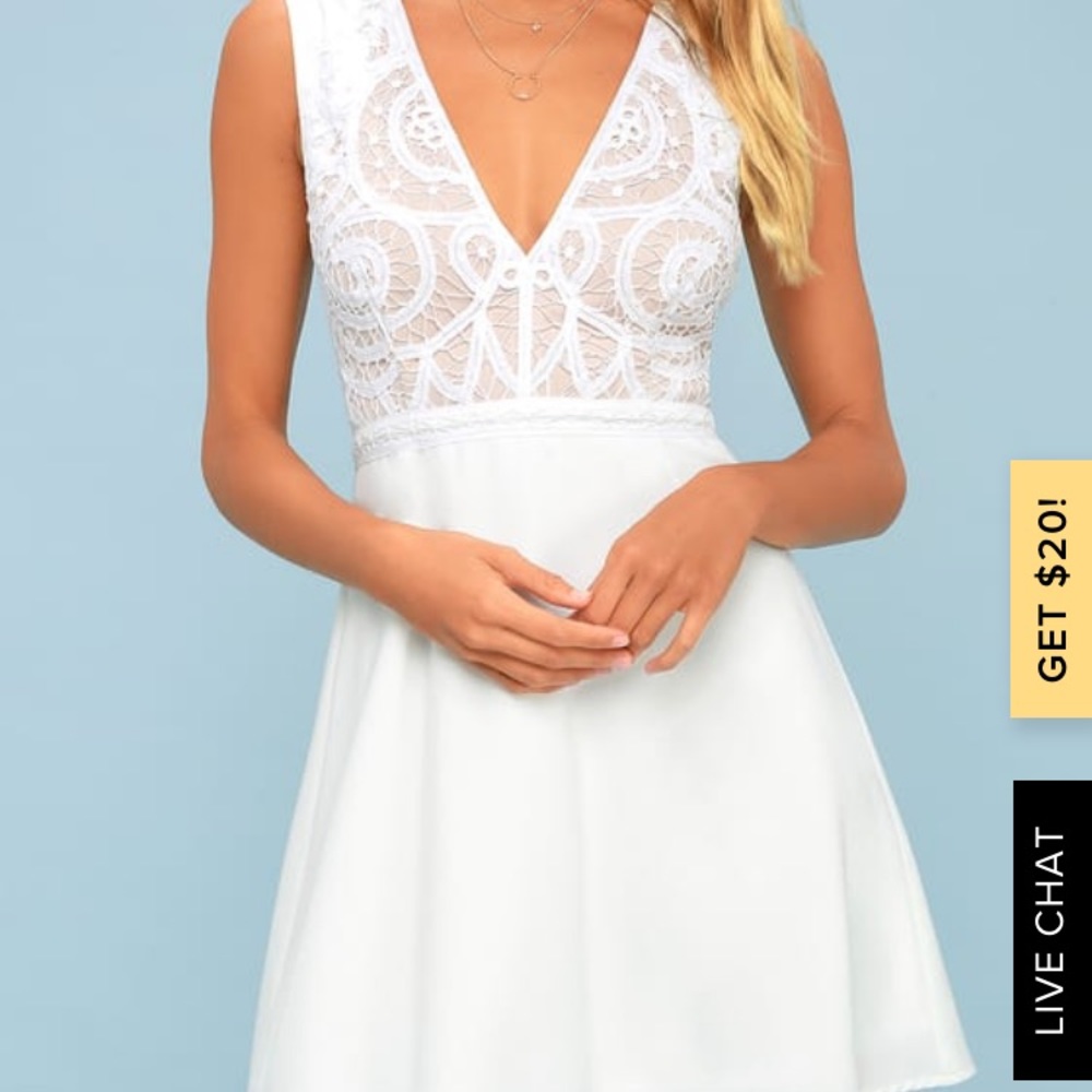 White Lulu’s Dress